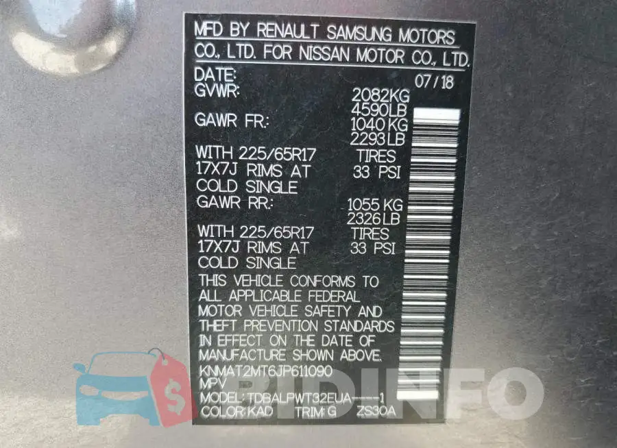 KNMAT2MT6JP611090 Photo# 13