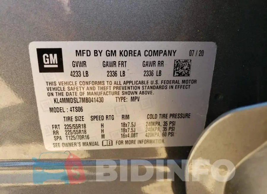 KL4MMDSL7MB041430 Photo# 13