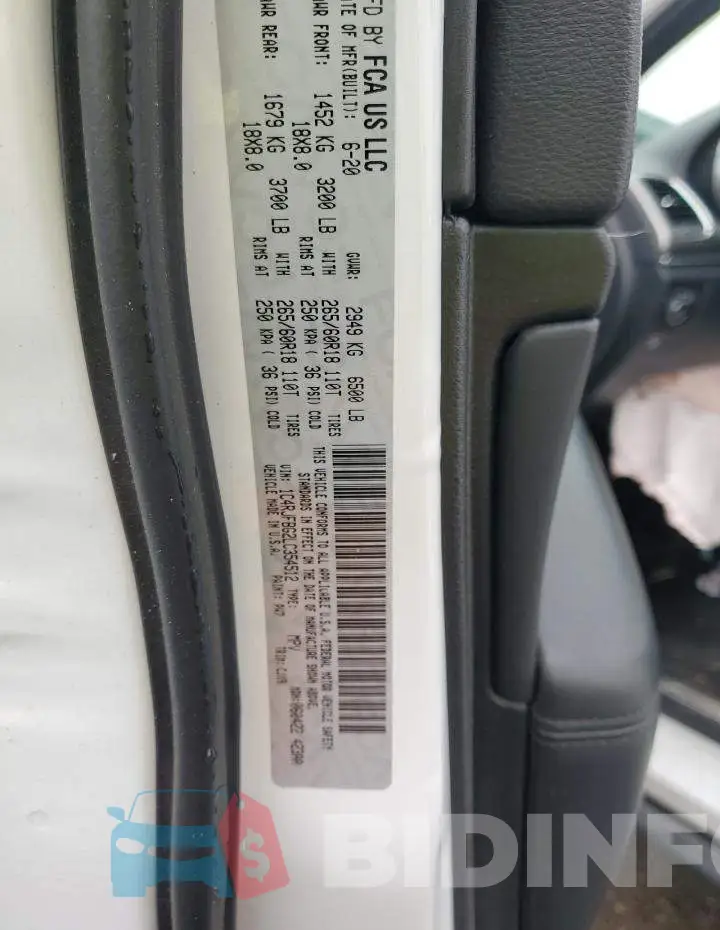 1C4RJFBG2LC354512 Photo# 13