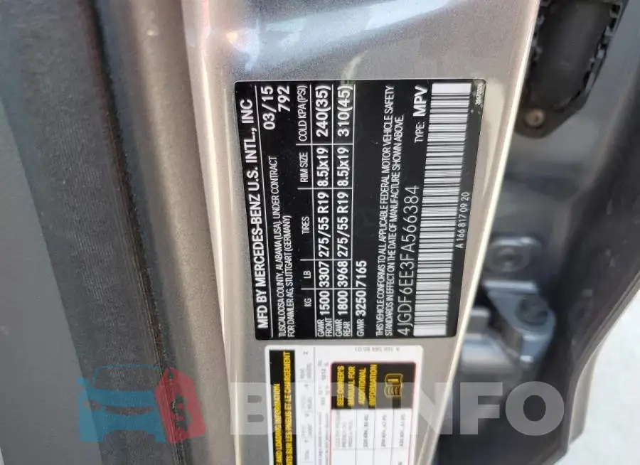 4JGDF6EE3FA566384 Photo# 12