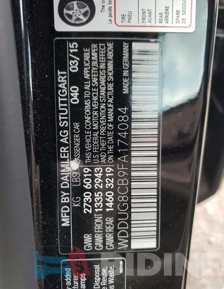 WDDUG8CB9FA174084 Photo# 12