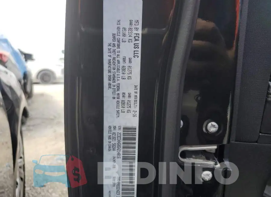 2C3CDXHG0GH214816 Photo# 12