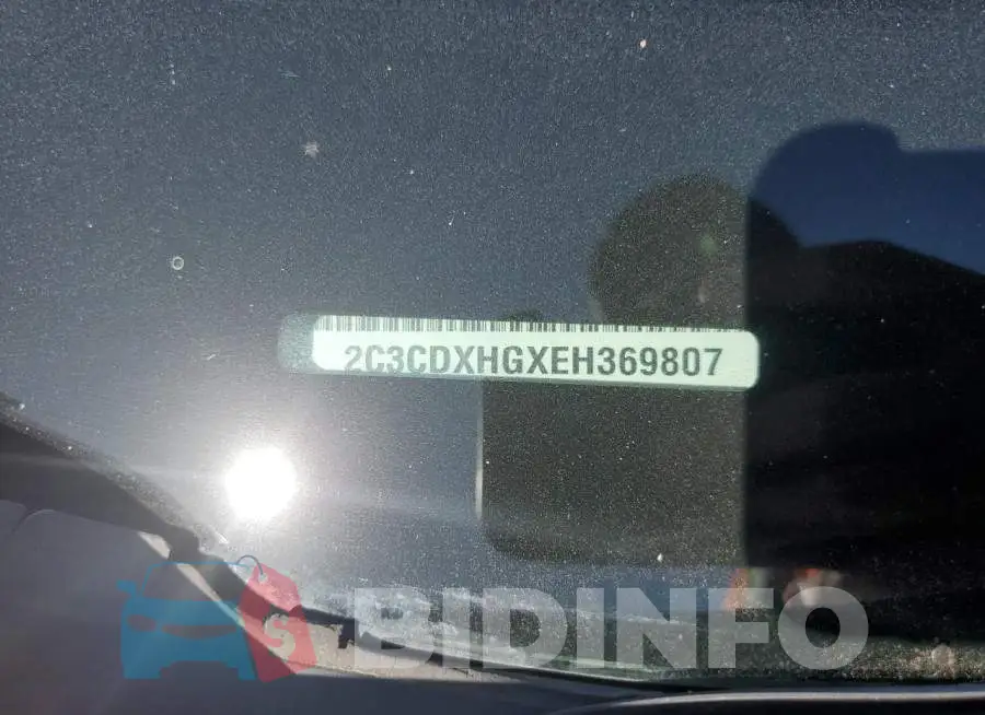 2C3CDXHGXEH369807 Photo# 12