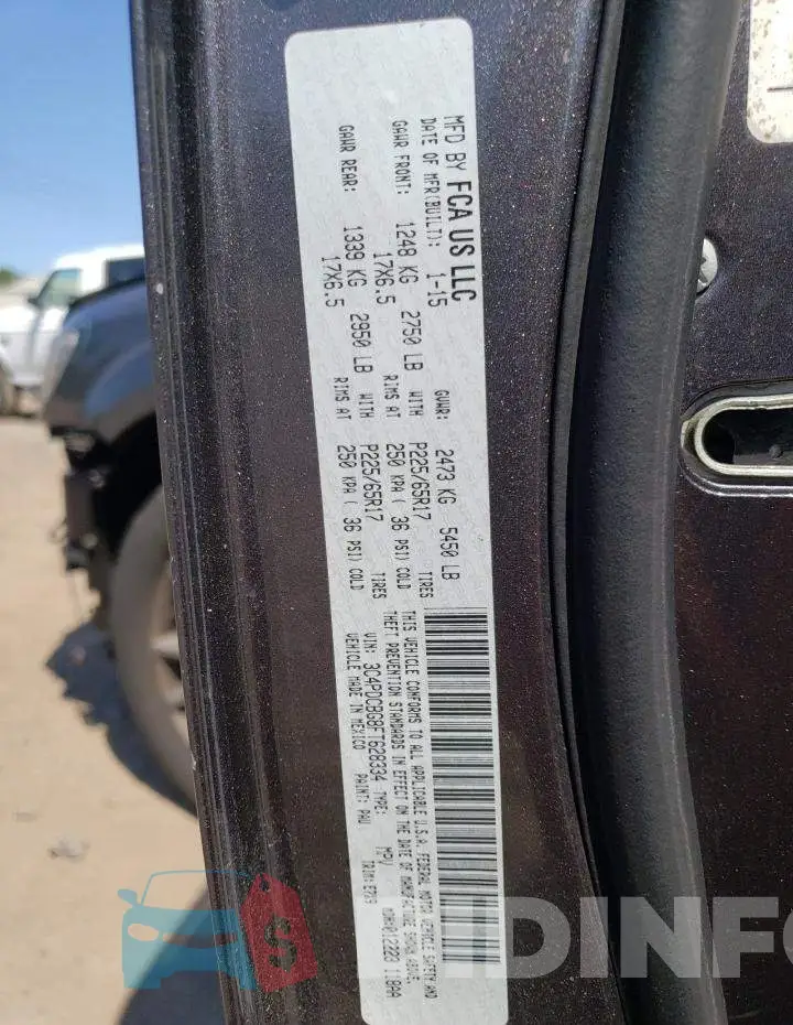 3C4PDCBG8FT628334 Photo# 14