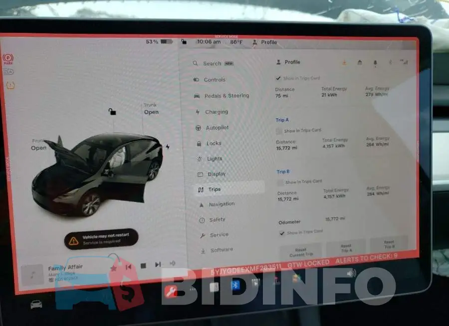 5YJYGDEEXMF283511 Photo# 9