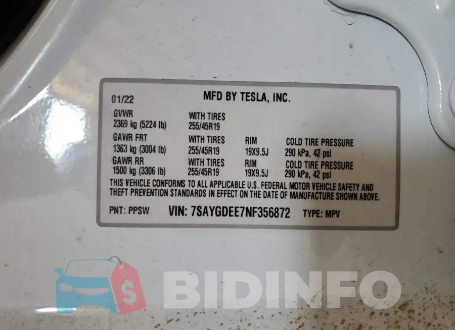 7SAYGDEE7NF356872 Photo# 12