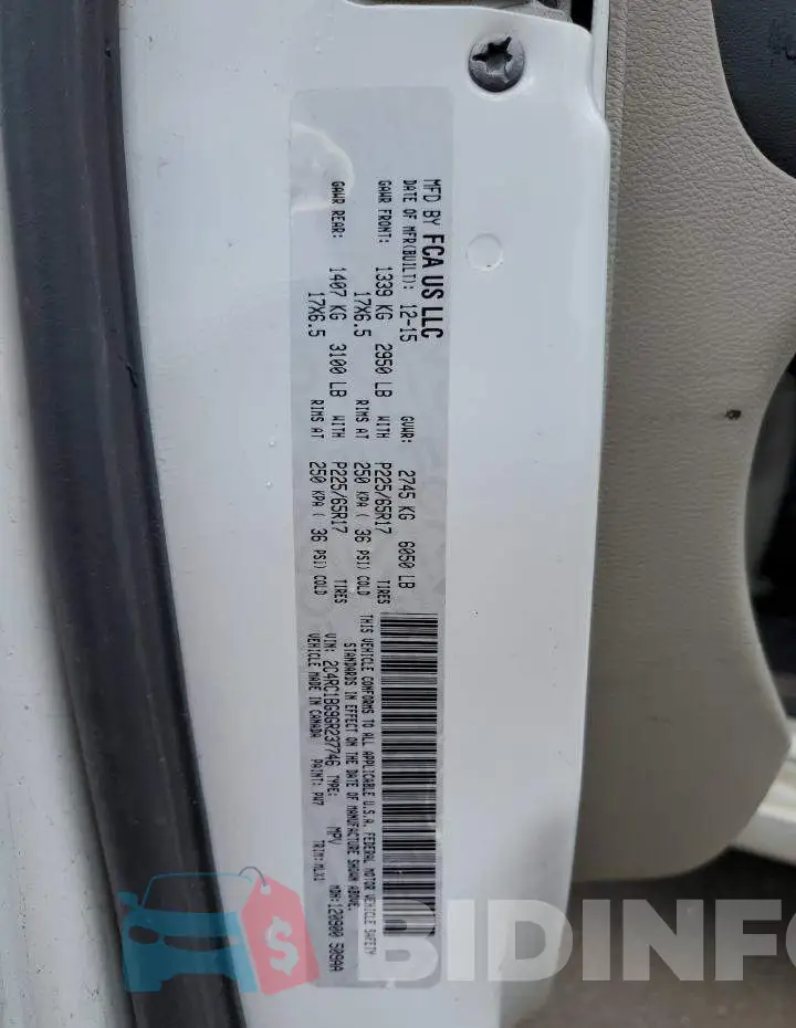 2C4RC1BG9GR237746 Photo# 13