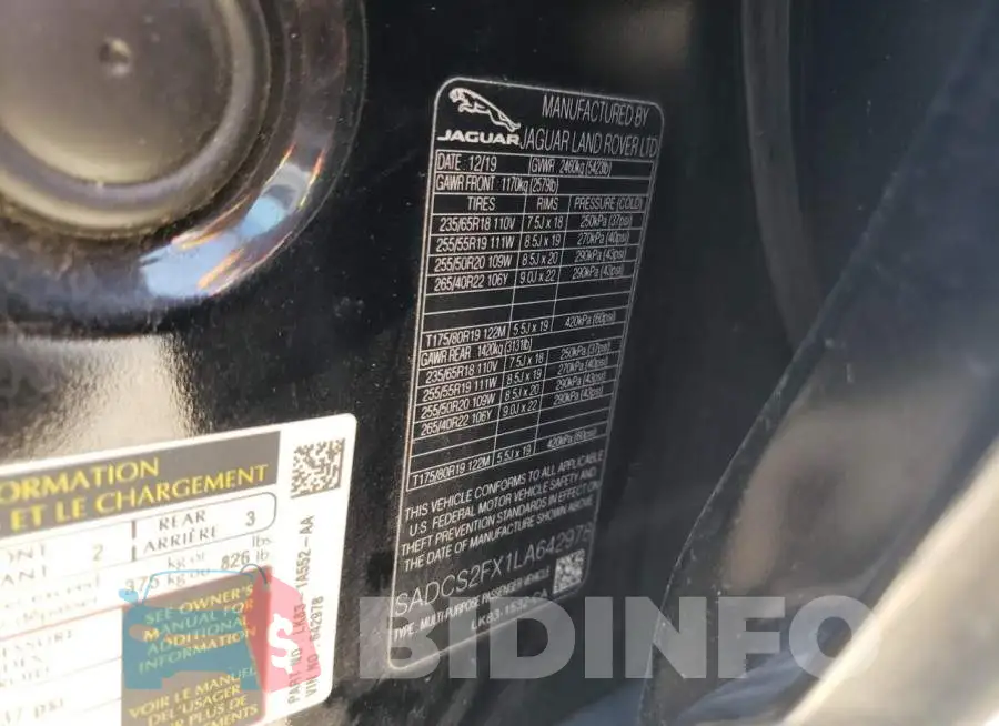 SADCS2FX1LA642978 Photo# 14