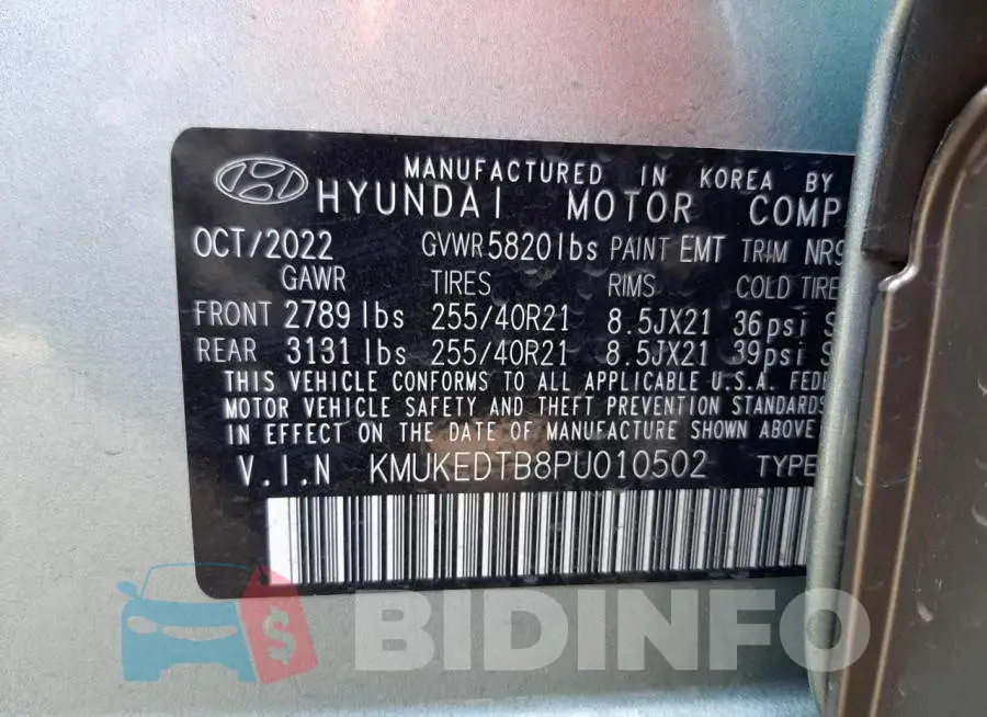 KMUKEDTB8PU010502 Photo# 13