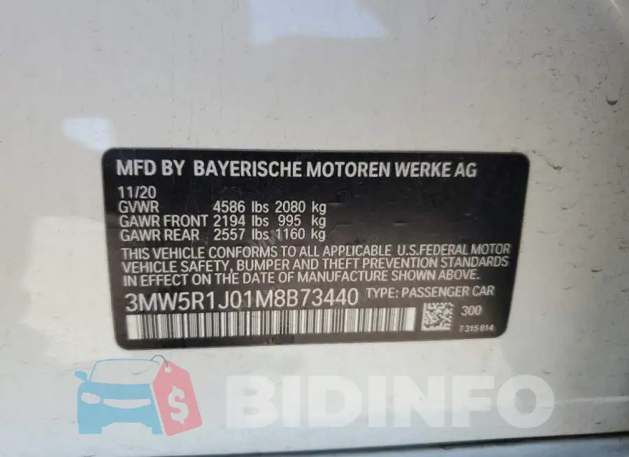 3MW5R1J01M8B73440 Photo# 12