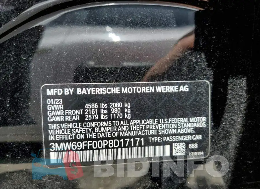 3MW69FF00P8D17171 Photo# 13