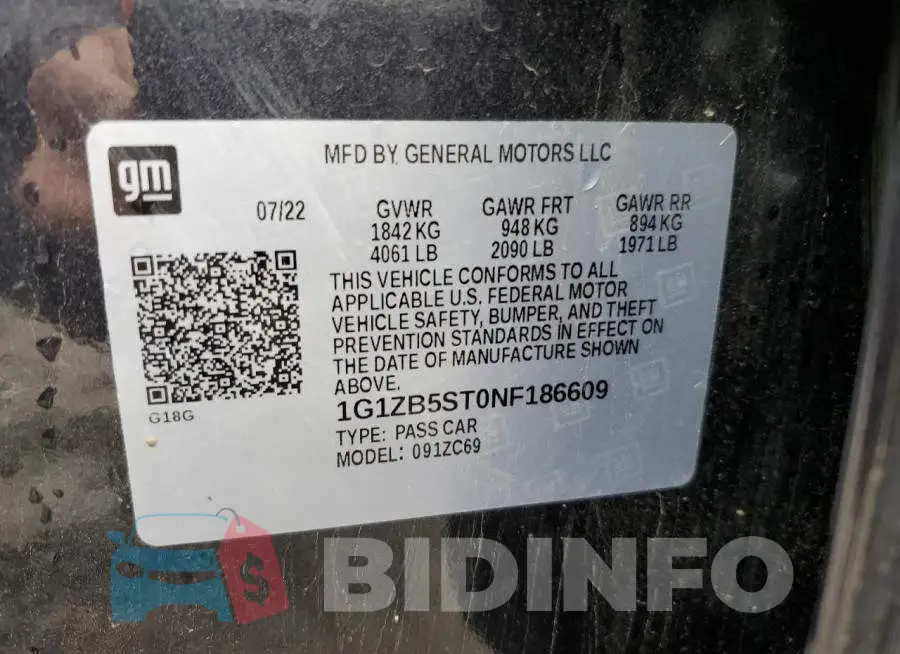 1G1ZB5ST0NF186609 Photo# 13