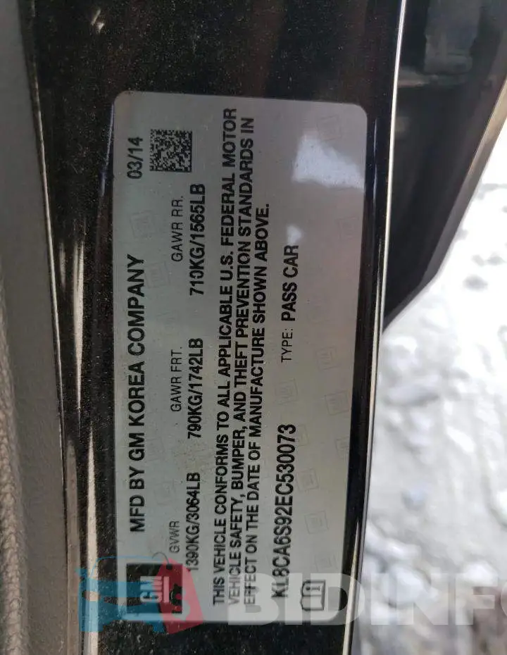 KL8CA6S92EC530073 Photo# 12