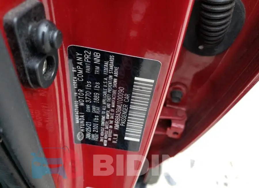 KMHRB8A36MU100090 Photo# 13