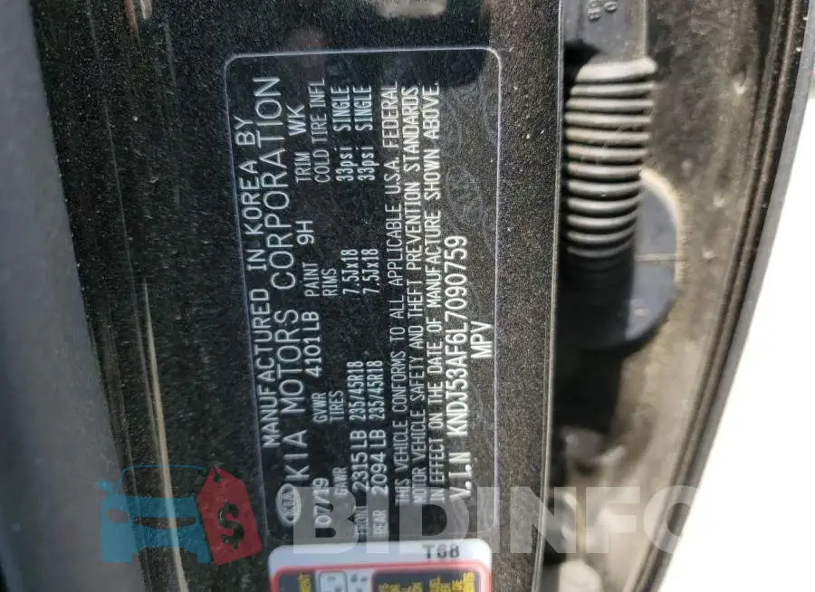 KNDJ53AF6L7090759 Photo# 13