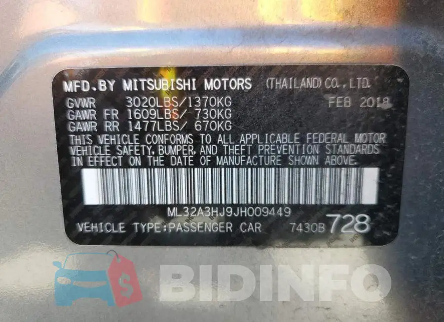 ML32A3HJ9JH009449 Photo# 12