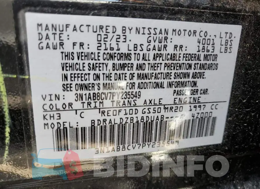 3N1AB8CV7PY235549 Photo# 12