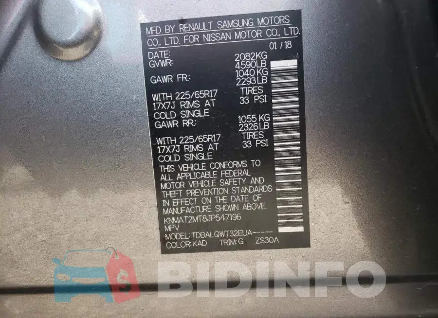 KNMAT2MT8JP547196 Photo# 13