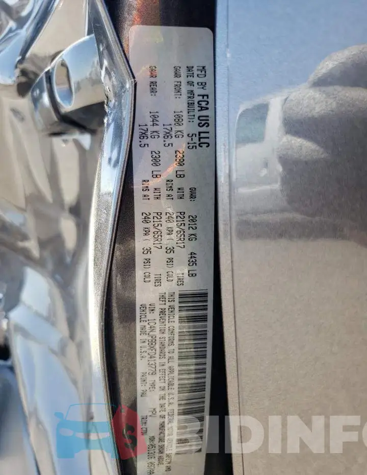 1C4NJPBBXFD413779 Photo# 13