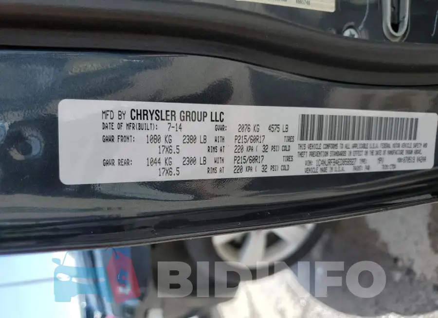 1C4NJRFB4ED858927 Photo# 13