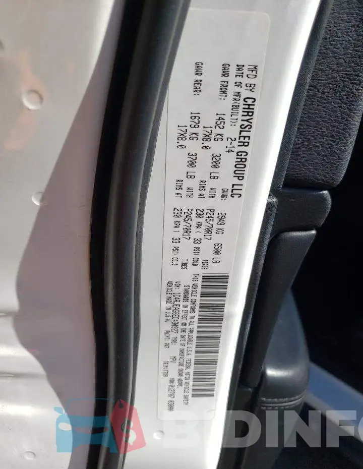 1C4RJEAG6EC434927 Photo# 13