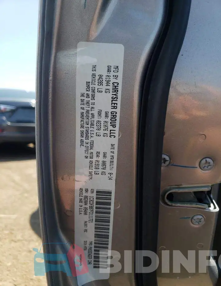 1C3CDFBB7FD111721 Photo# 12