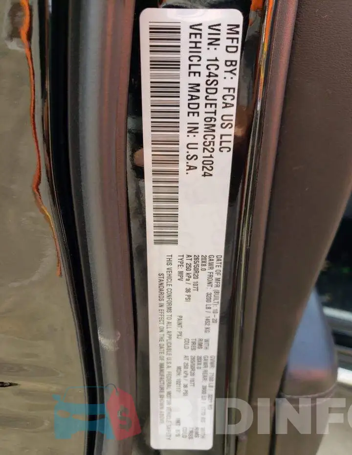 1C4SDJET6MC521024 Photo# 13