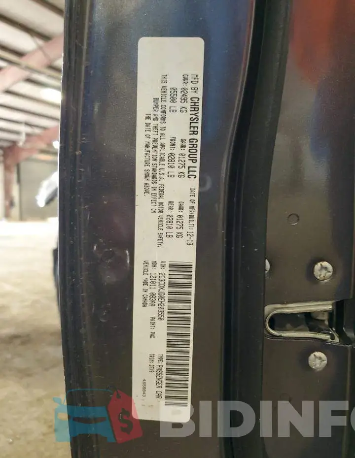 2C3CDXJG0EH203550 Photo# 13