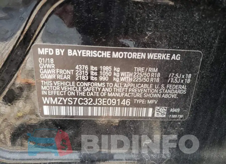 WMZYS7C32J3E09146 Photo# 13