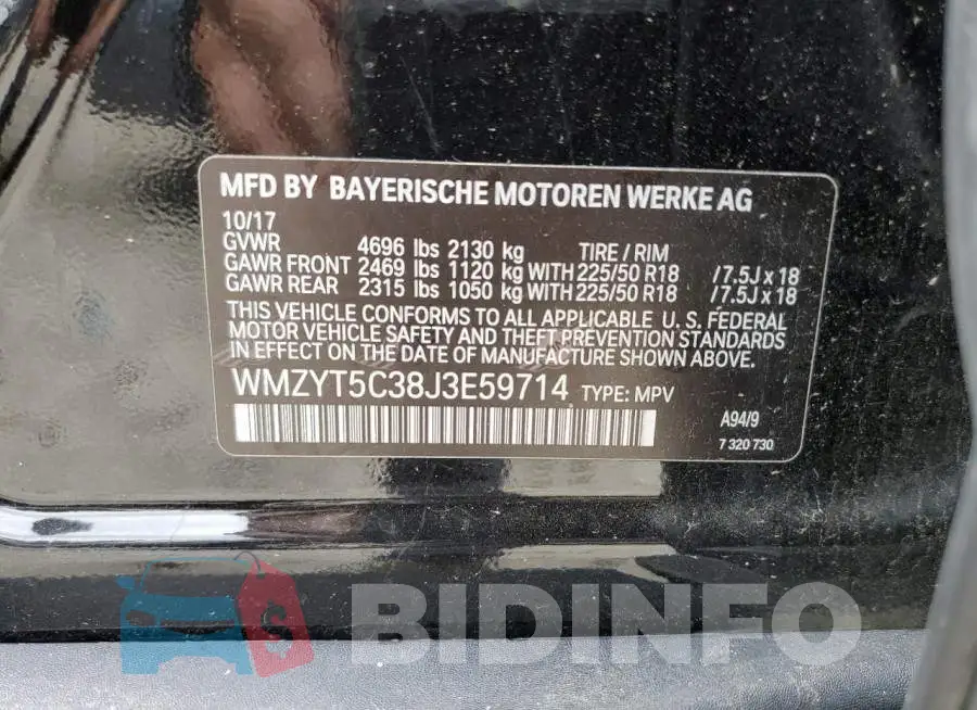 WMZYT5C38J3E59714 Photo# 12