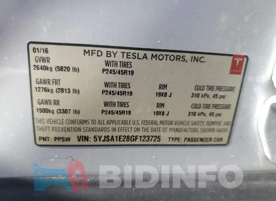 5YJSA1E28GF123725 Photo# 12