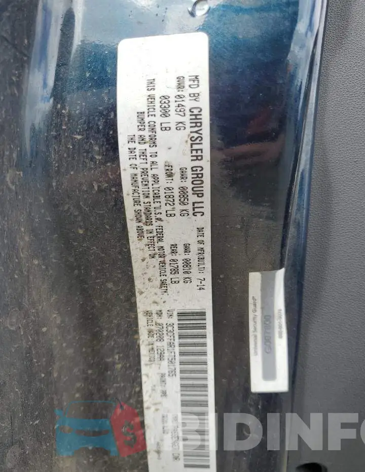3C3CFFAR1FT501765 Photo# 12