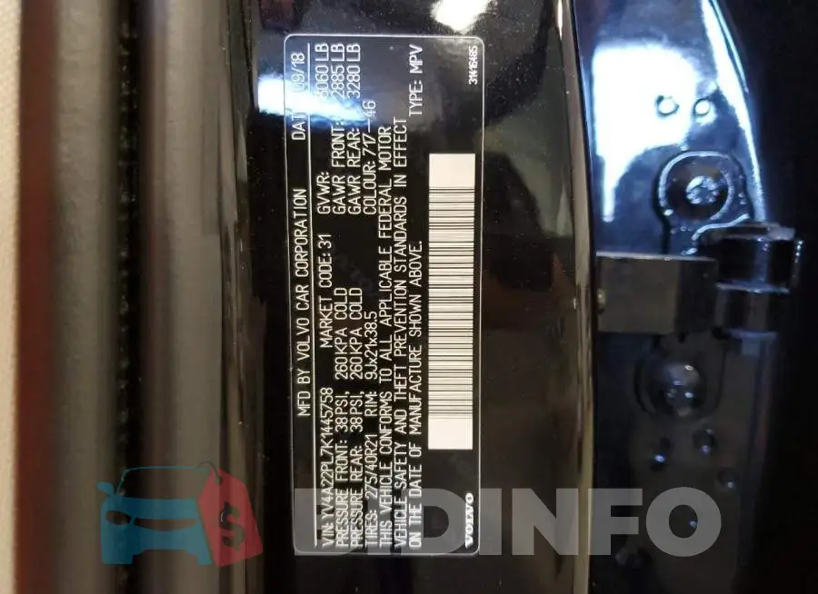 YV4A22PL7K1445758 Photo# 13