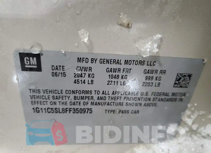 1G11C5SL8FF350975 Photo# 12