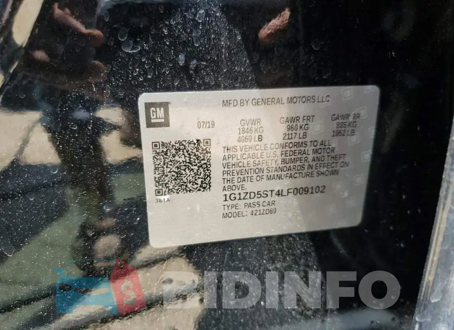 1G1ZD5ST4LF009102 Photo# 13