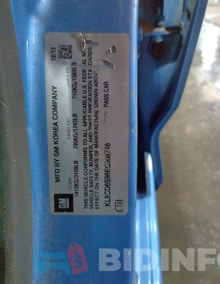 KL8CD6S96EC508746 Photo# 12