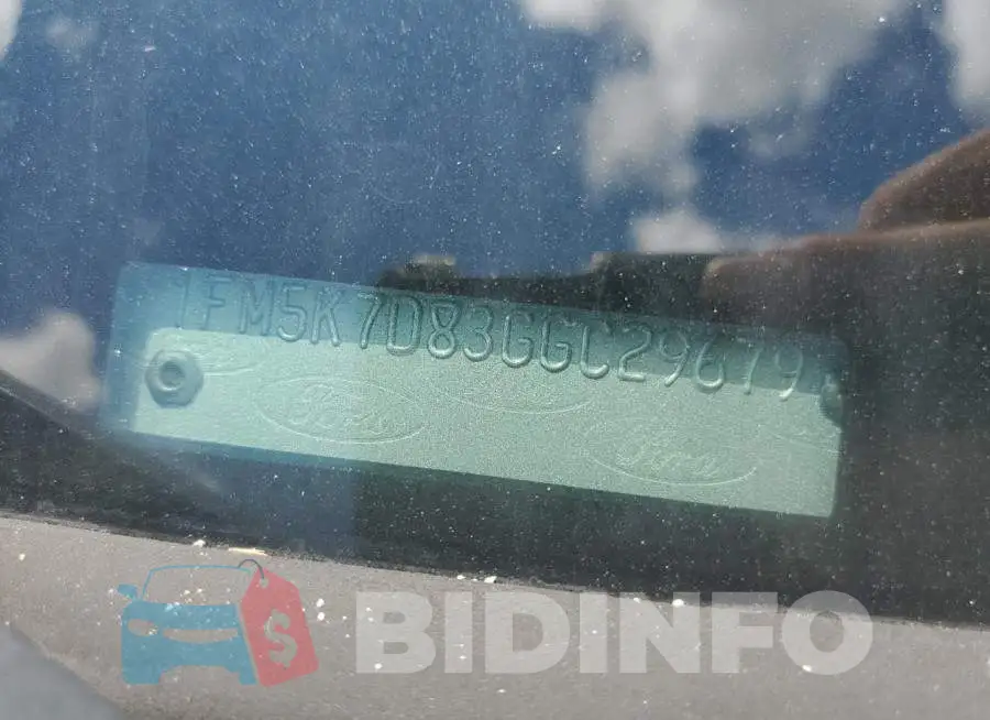 1FM5K7D83GGC29679 Photo# 13