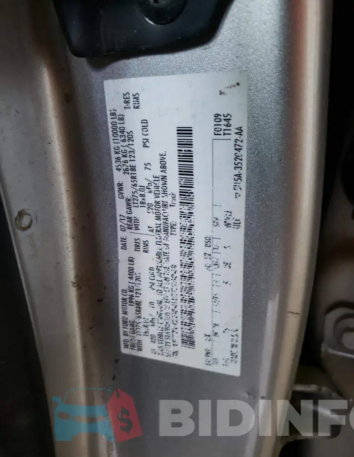 1FT7W2B64HEE25049 Photo# 12