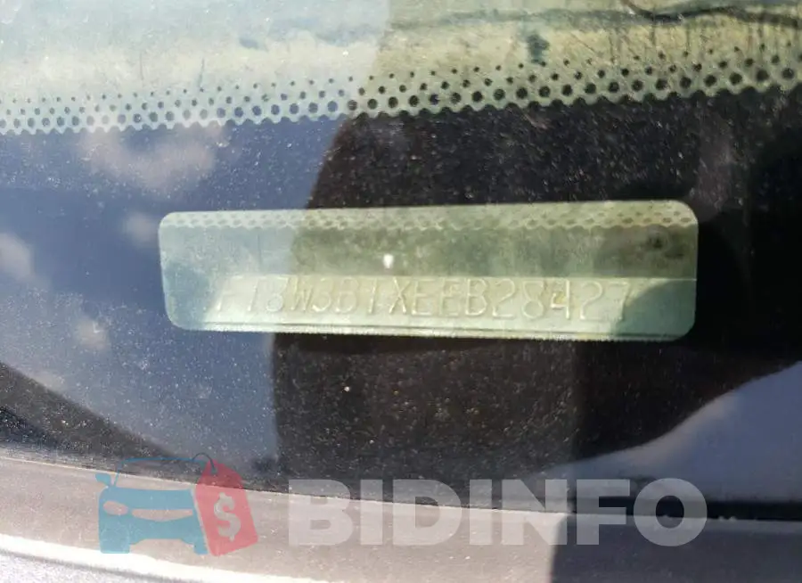 1FT8W3BTXEEB28427 Photo# 12
