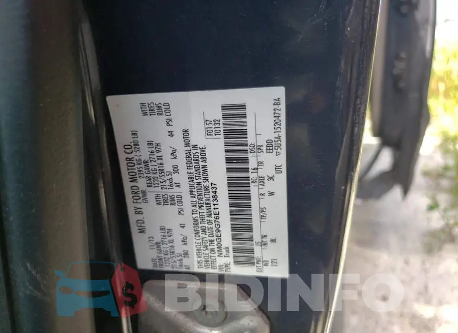 NM0GE9G76E1138437 Photo# 13