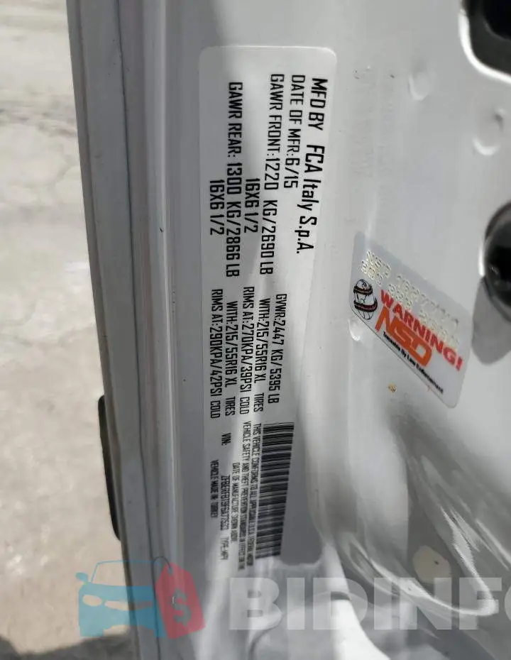ZFBERFBT9F6A77533 Photo# 13