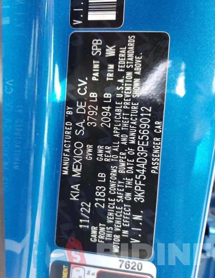 3KPF54AD3PE569012 Photo# 12