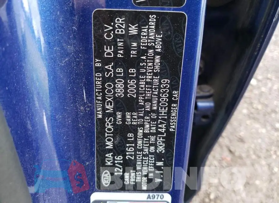 3KPFL4A71HE096339 Photo# 13