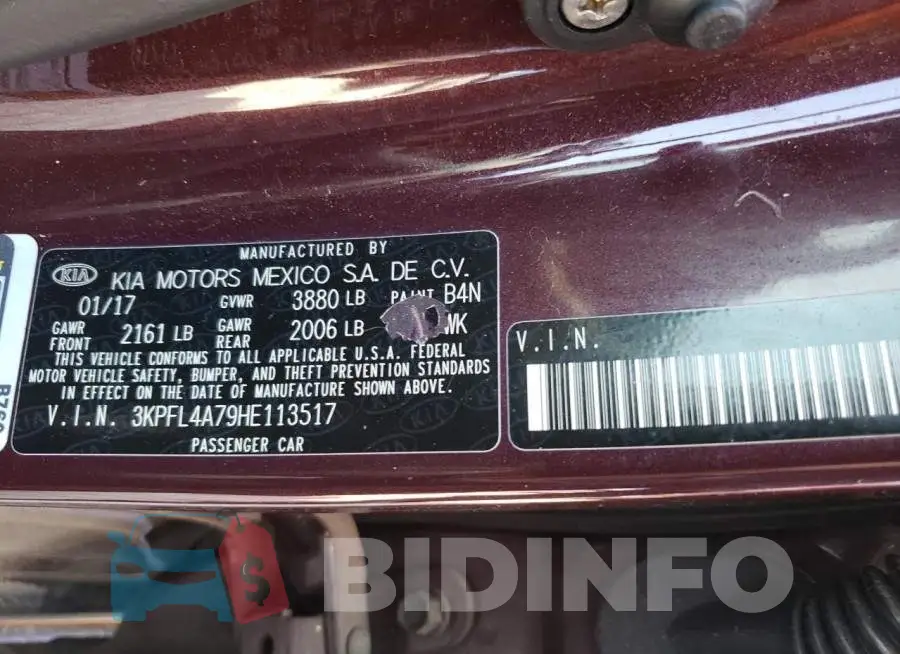 3KPFL4A79HE113517 Photo# 12