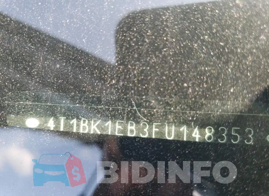 4T1BK1EB3FU148353 Photo# 12