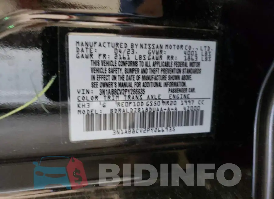 3N1AB8CV2PY266935 Photo# 12