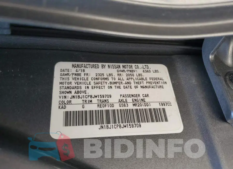 JN1BJ1CP8JW159709 Photo# 12