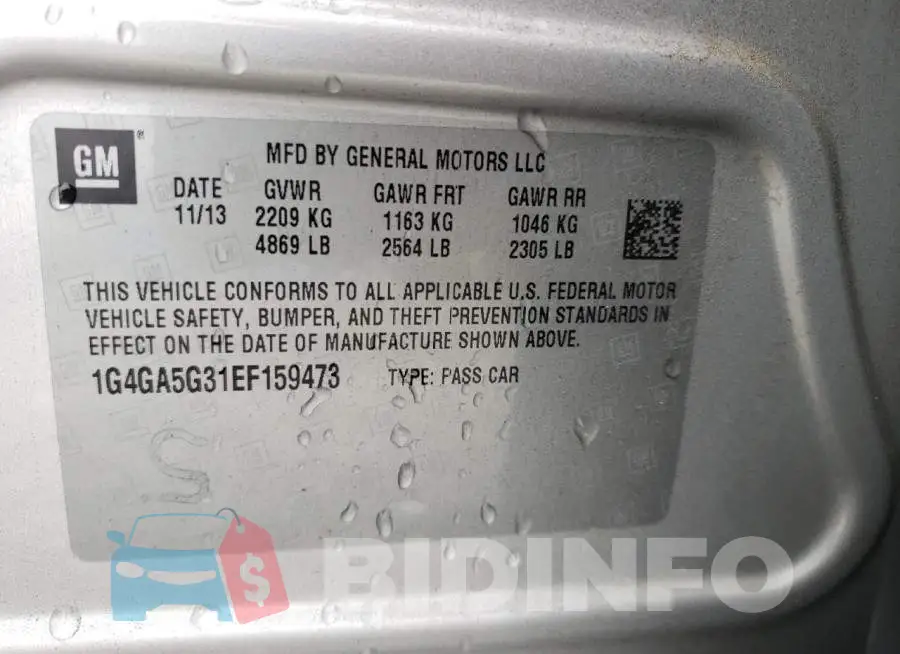 1G4GA5G31EF159473 Photo# 10