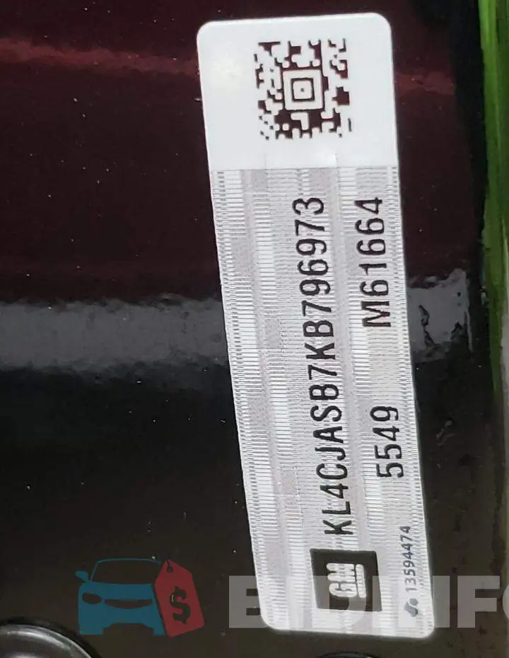 KL4CJASB7KB796973 Photo# 12