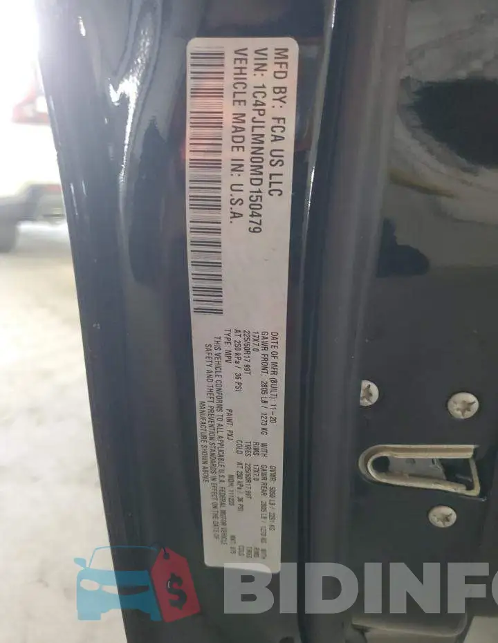 1C4PJLMN0MD150479 Photo# 13